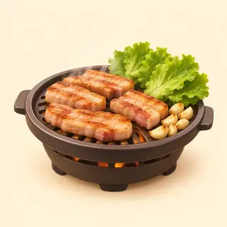samgyeopsal / grillowany boczek wieprzowy