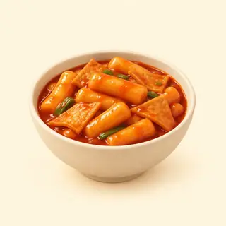 tteokbokki / ostre ciastka ryżowe