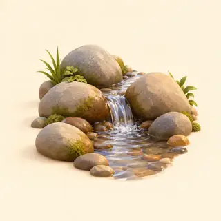 rieseln (Wasser)