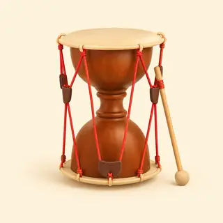 janggu (tambol na hugis orasang buhangin)